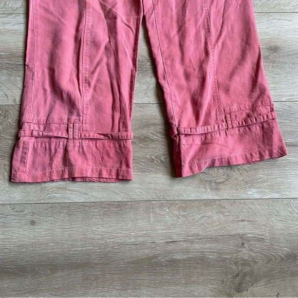 Vintage Tencel pants Linen Lyocell blend crop pant capris - Picture 9 of 14